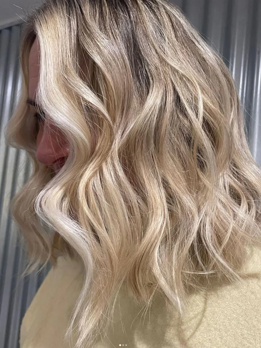 Blonde balayage