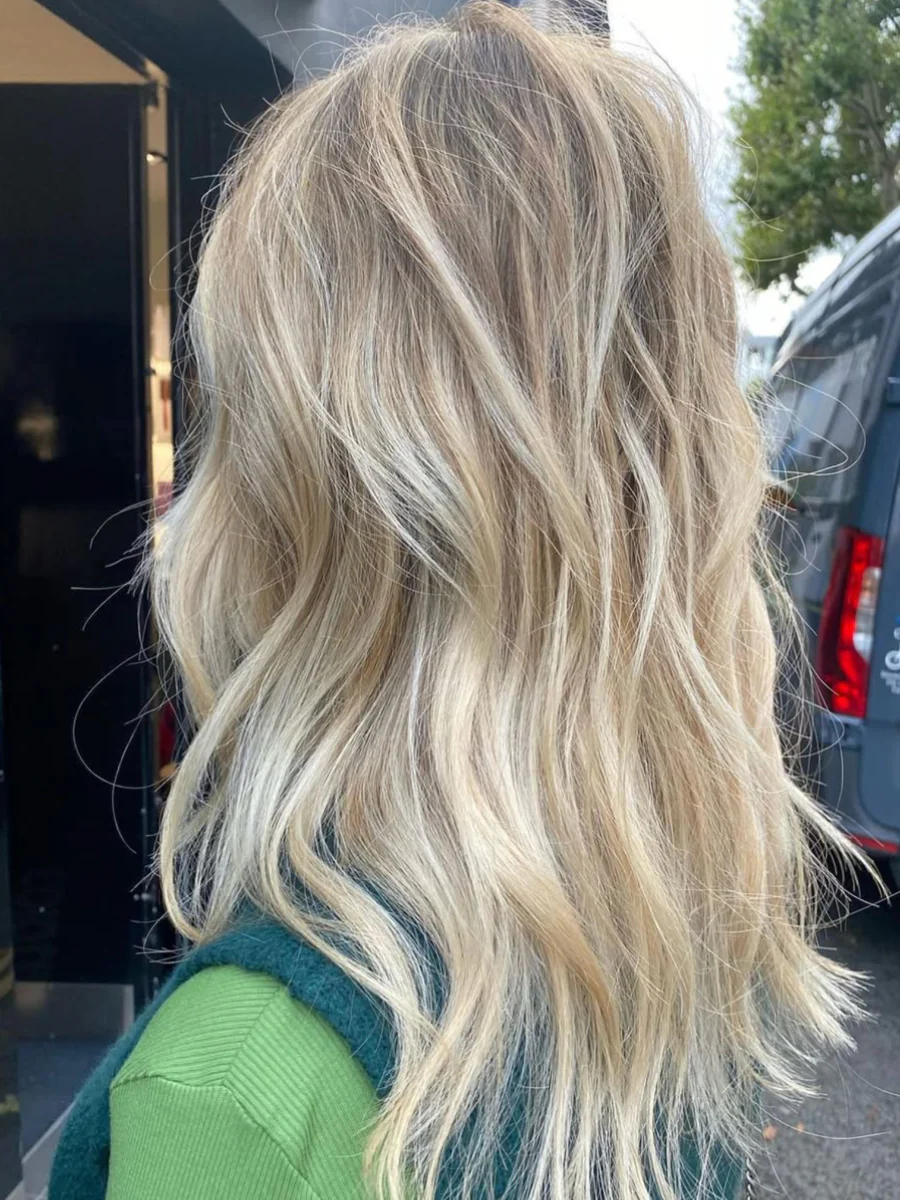 Platinum blonde